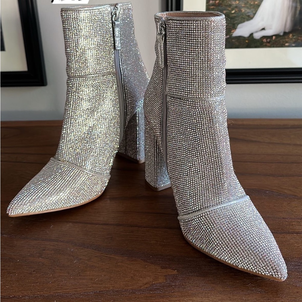 Steve Madden sparkle boots